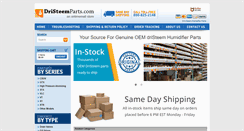 Desktop Screenshot of dristeemparts.com